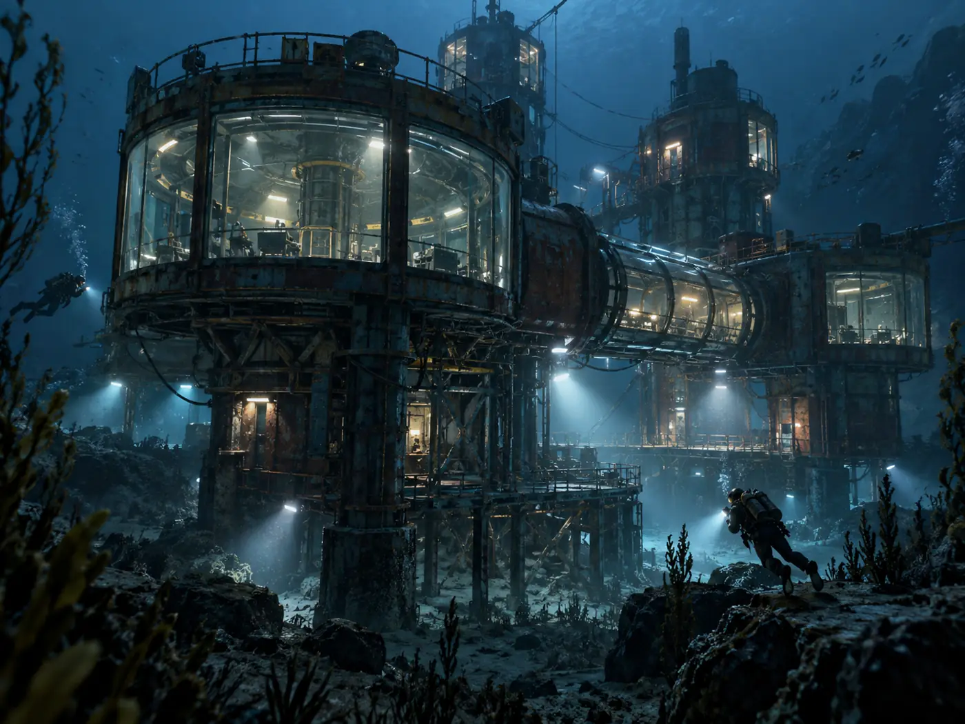 Rust dünyasında sualtı laboratuvarı