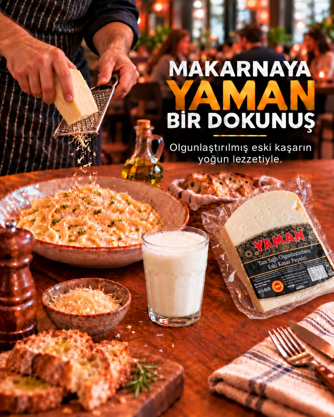Olgunlaştırılmış Eski Kaşar — Yaman Peynircilik