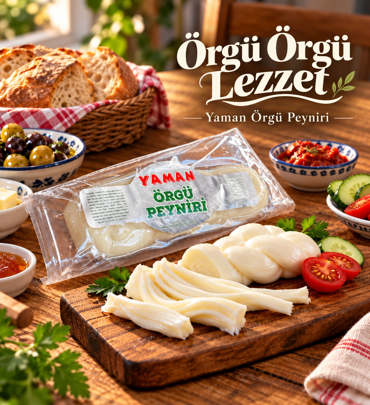 Örgü Peyniri — Yaman Peynircilik